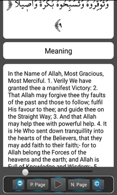 Ya-Sin Al-Mulk Al Fath Ar Rahman An-Nabaa android App screenshot 0